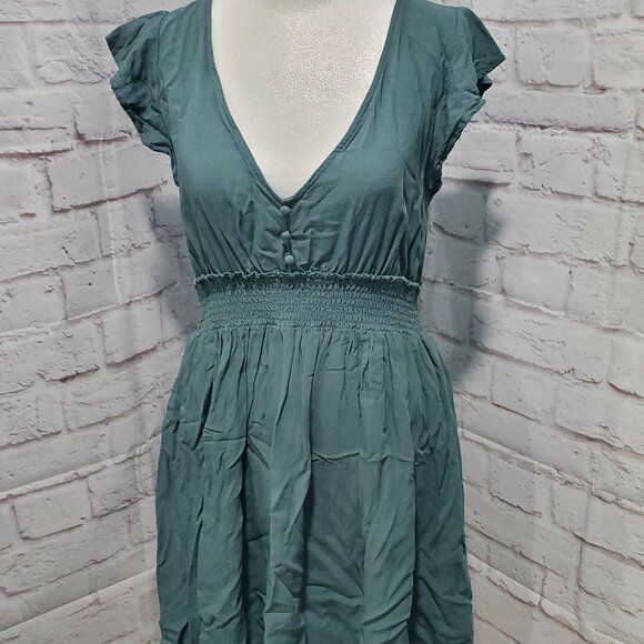 Roxy Women's Summer Dress size Medium blue - Picture 1 of 7